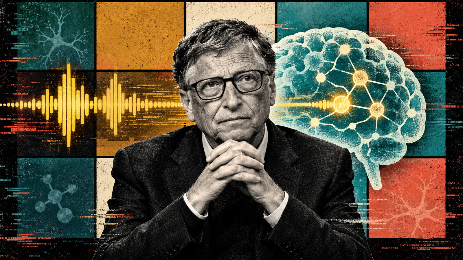 Portrait von Bill Gates