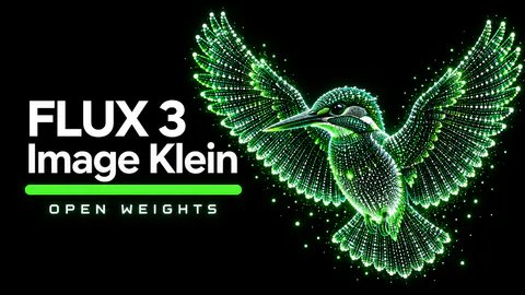 FLUX 3 Image Klein startet mit 4K und Open Weights
