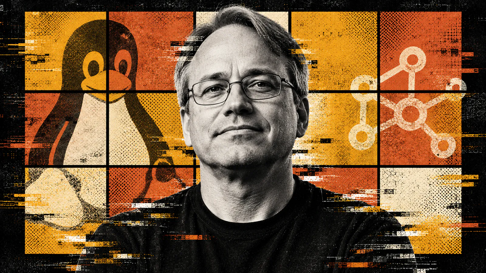 Linus Torvalds im Portrait