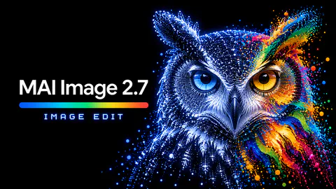Microsoft MAI Image 2.7: Fast die Nummer 1 bei der Bildbearbeitung