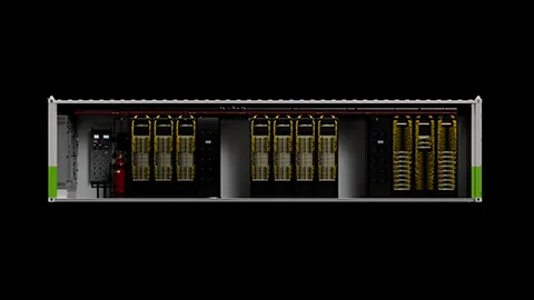 Nvidia steckt die komplette KI-Fabrik in einen Container