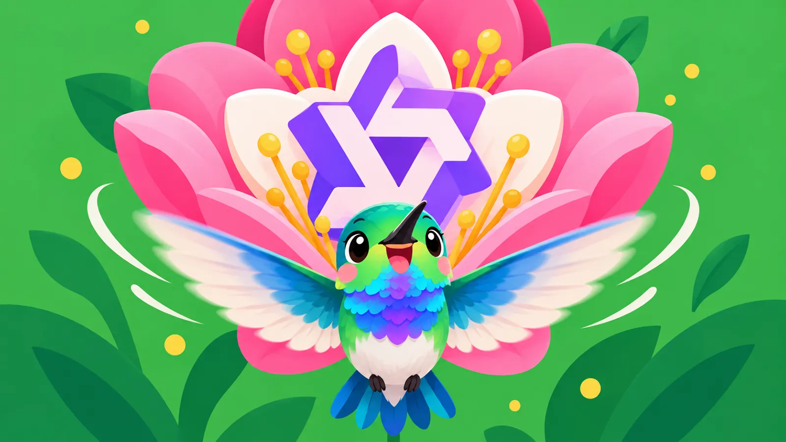 Ein Kolibri Vogel