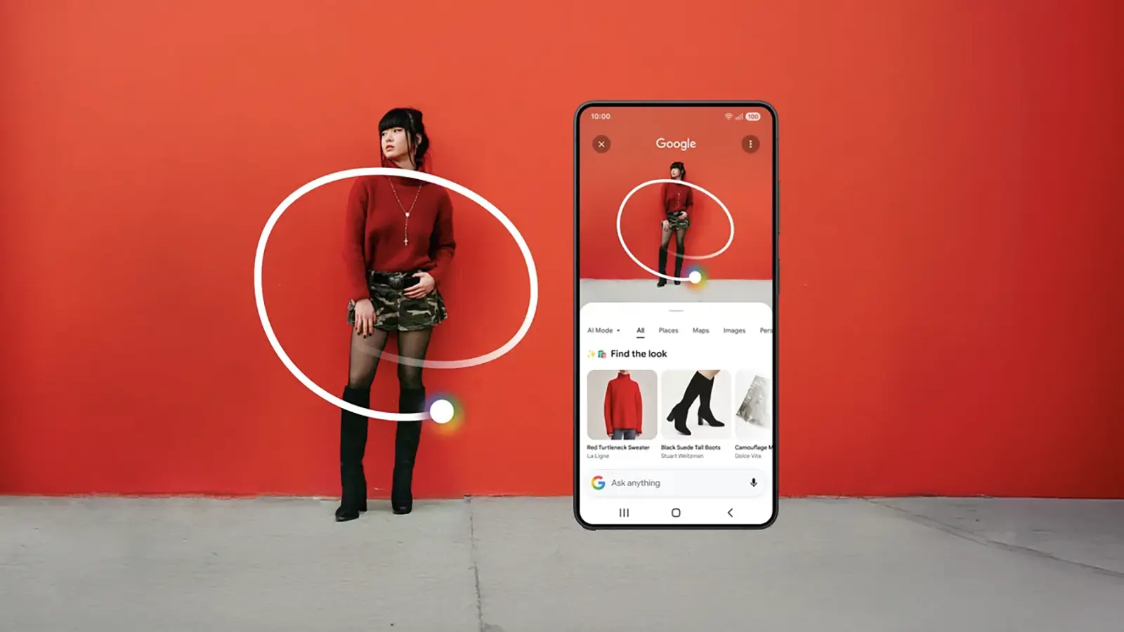 Eine Frau und ein Smartphone