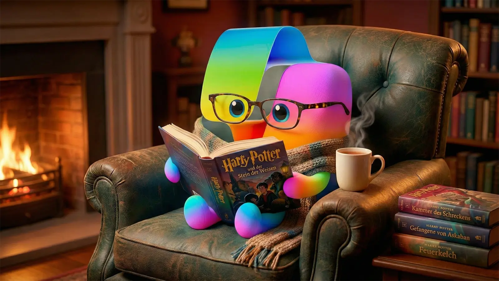 Windows Copilot liest Harry Potter Buch