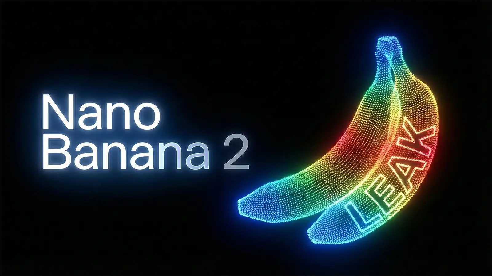Zwei Bananen zusammen mit Nano Banana 2