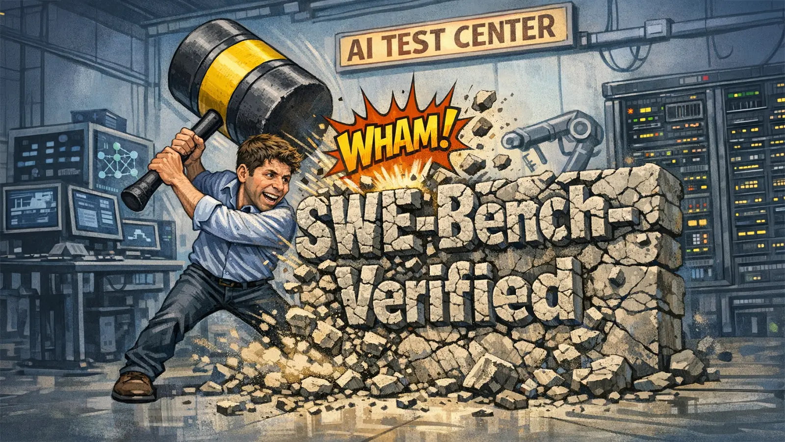 Sam Altman haut auf den SWE Bench Verified drauf