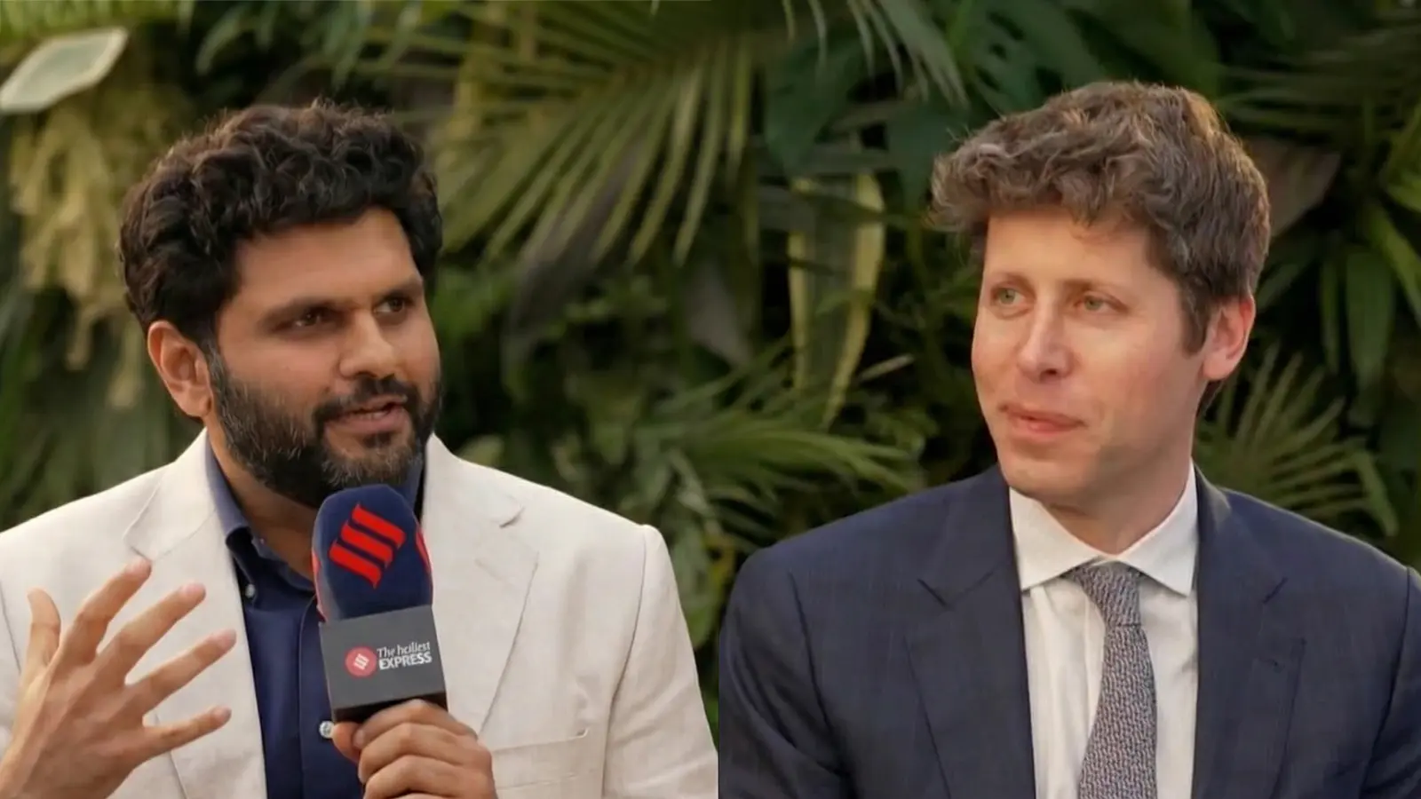 Sam Altman bei einem Interview