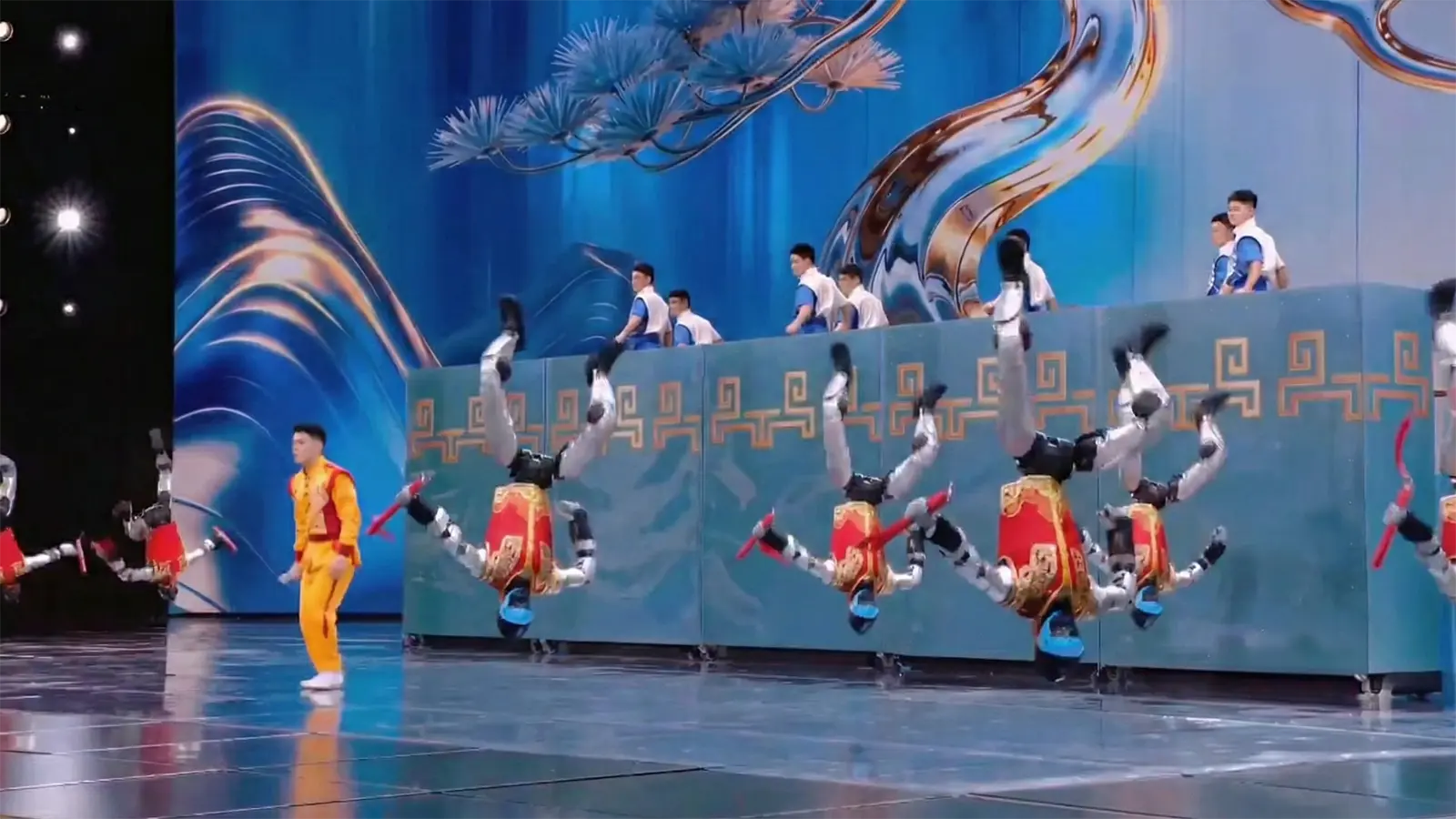 Unitree-Roboter zeigen Akrobatik auf chinesischer Neujahrsgala 2026