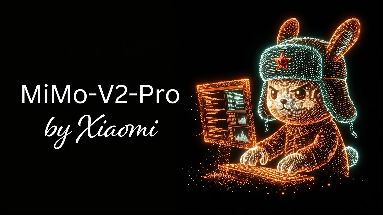 Ein Xiaomi Hase programmiert