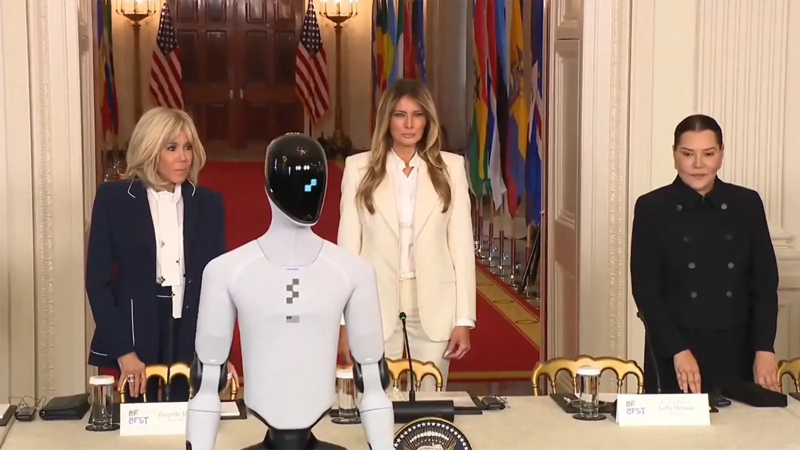 Figure AI bei Melanie Trump zu Besuch