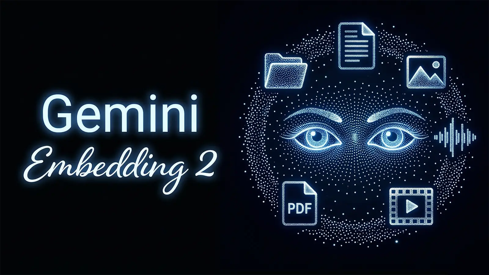 Gemini Embedding 2 sieht alles