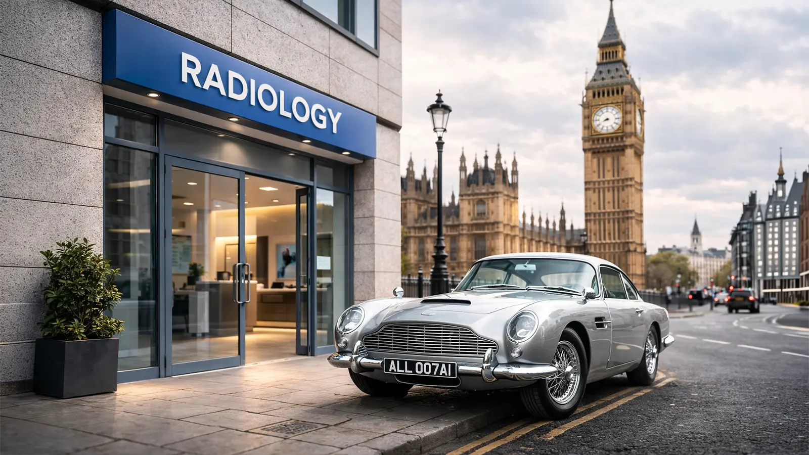 Eine Radiologie in London