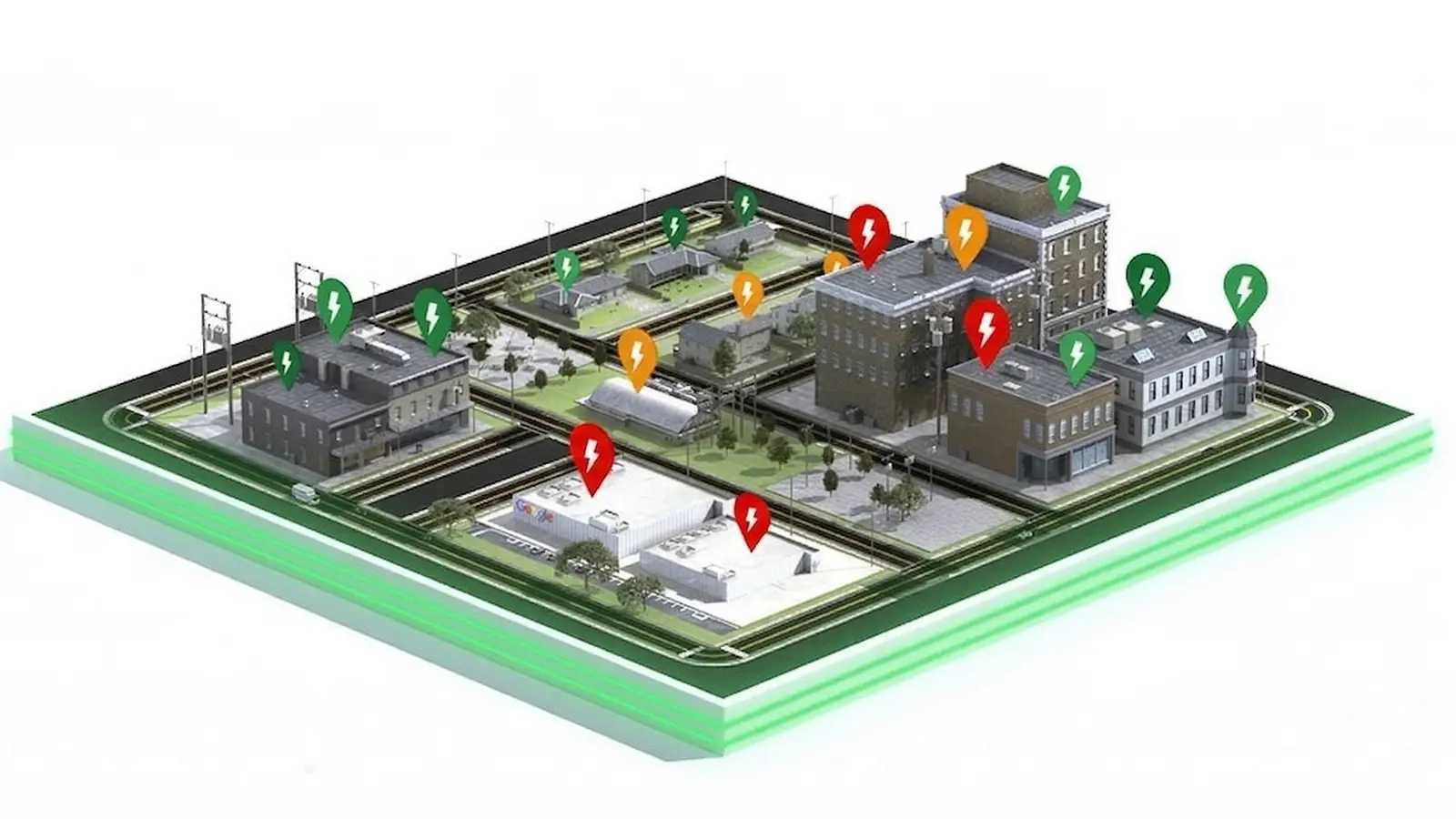 Ein Google Stromnetz