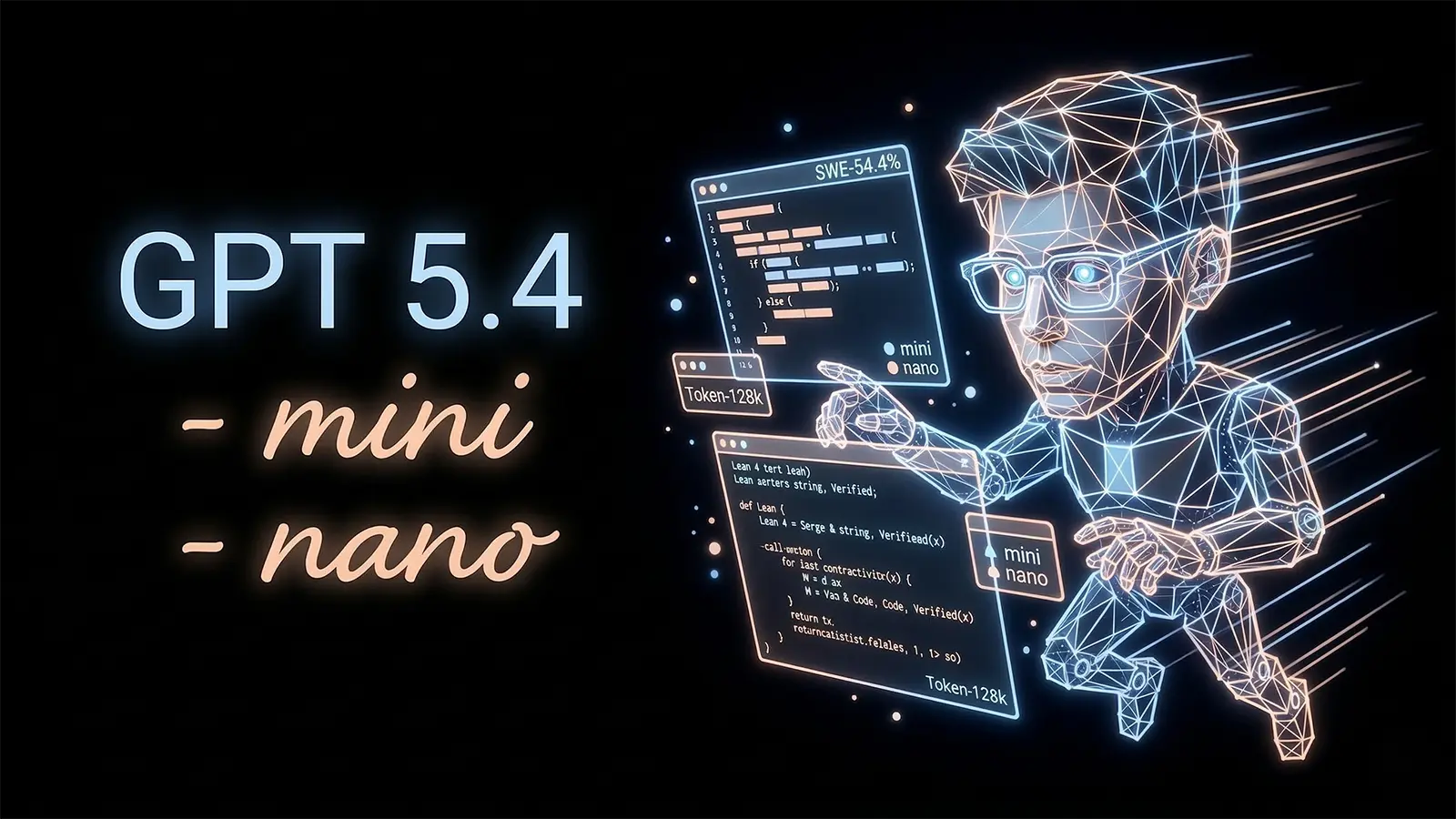 Ein kleiner schneller Programmierer programmiert mit gpt 5.4 mini