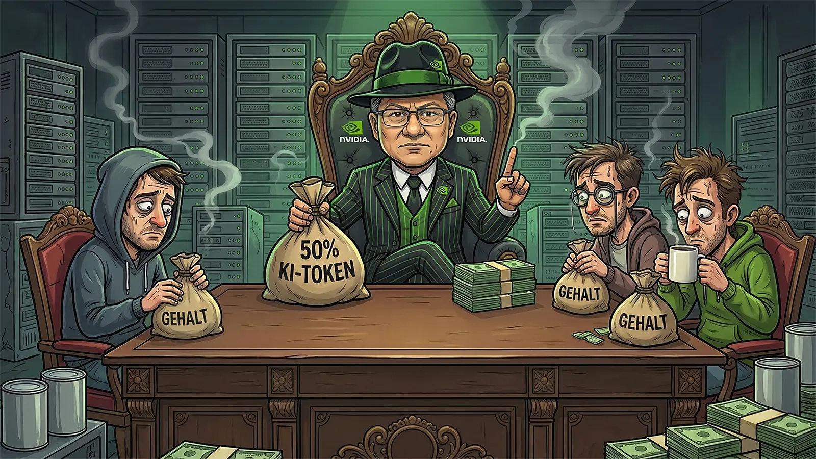 Jensen Huang als Pate