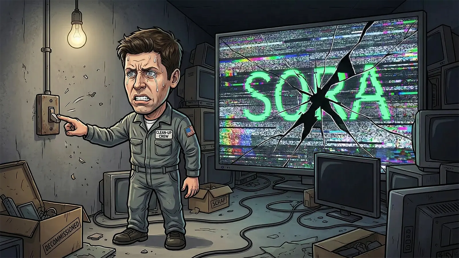 Sam Altman schaltet das Licht bei Sora aus