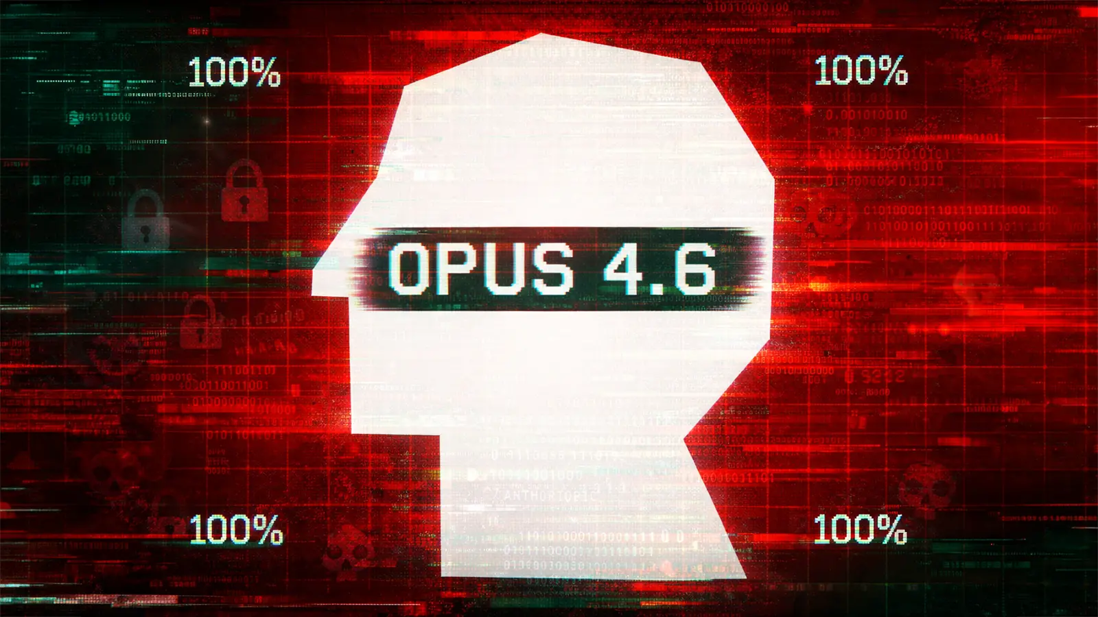 Ein Claude Kopf hackt