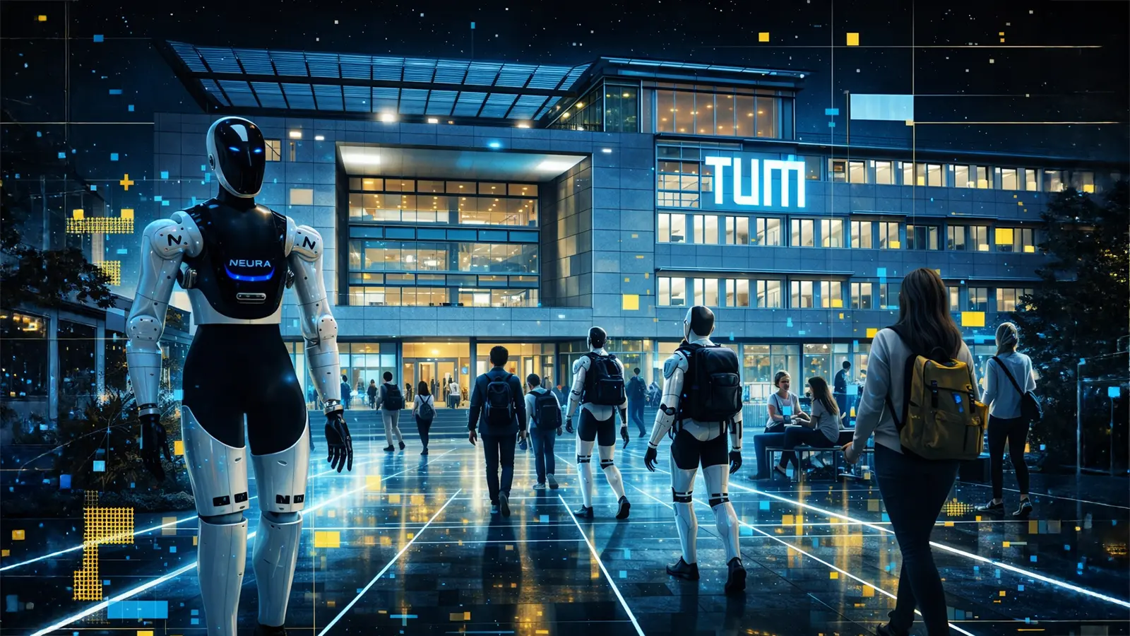 Ein Neura Roboter an der TUM