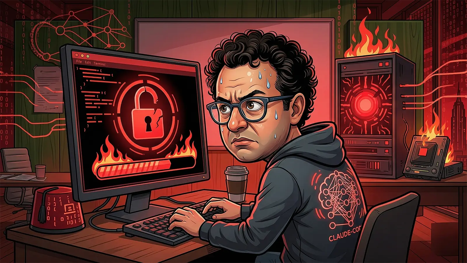 Dario Amodei mit Claude Code