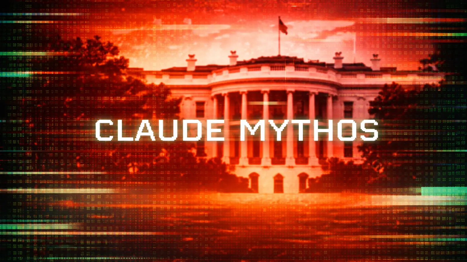 Dario Amodei vor dem weißen Haus