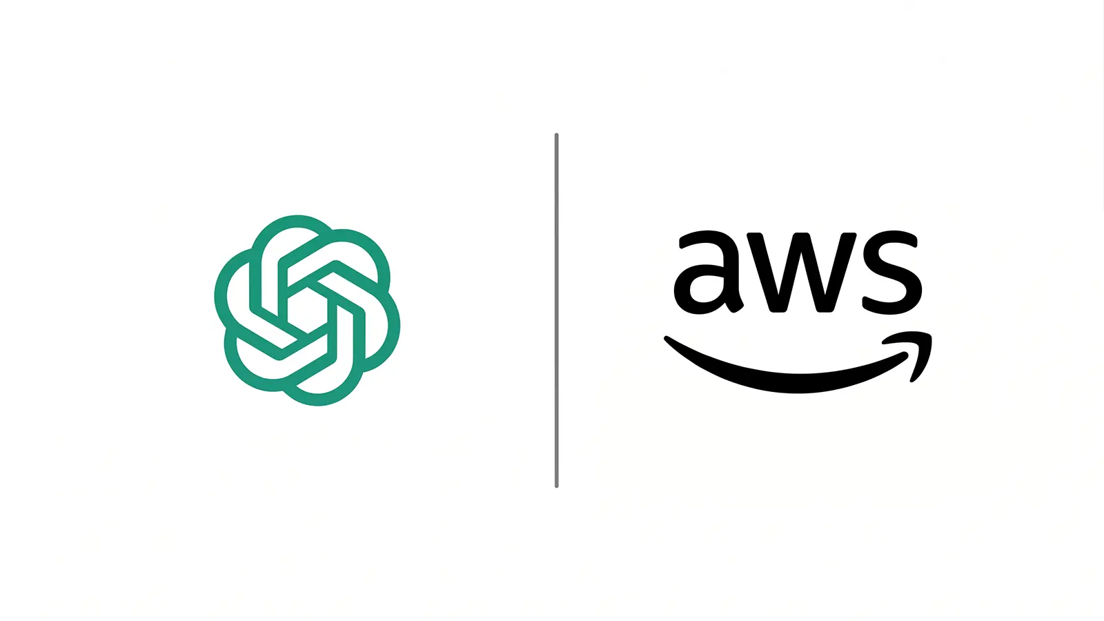 openai und aws logo