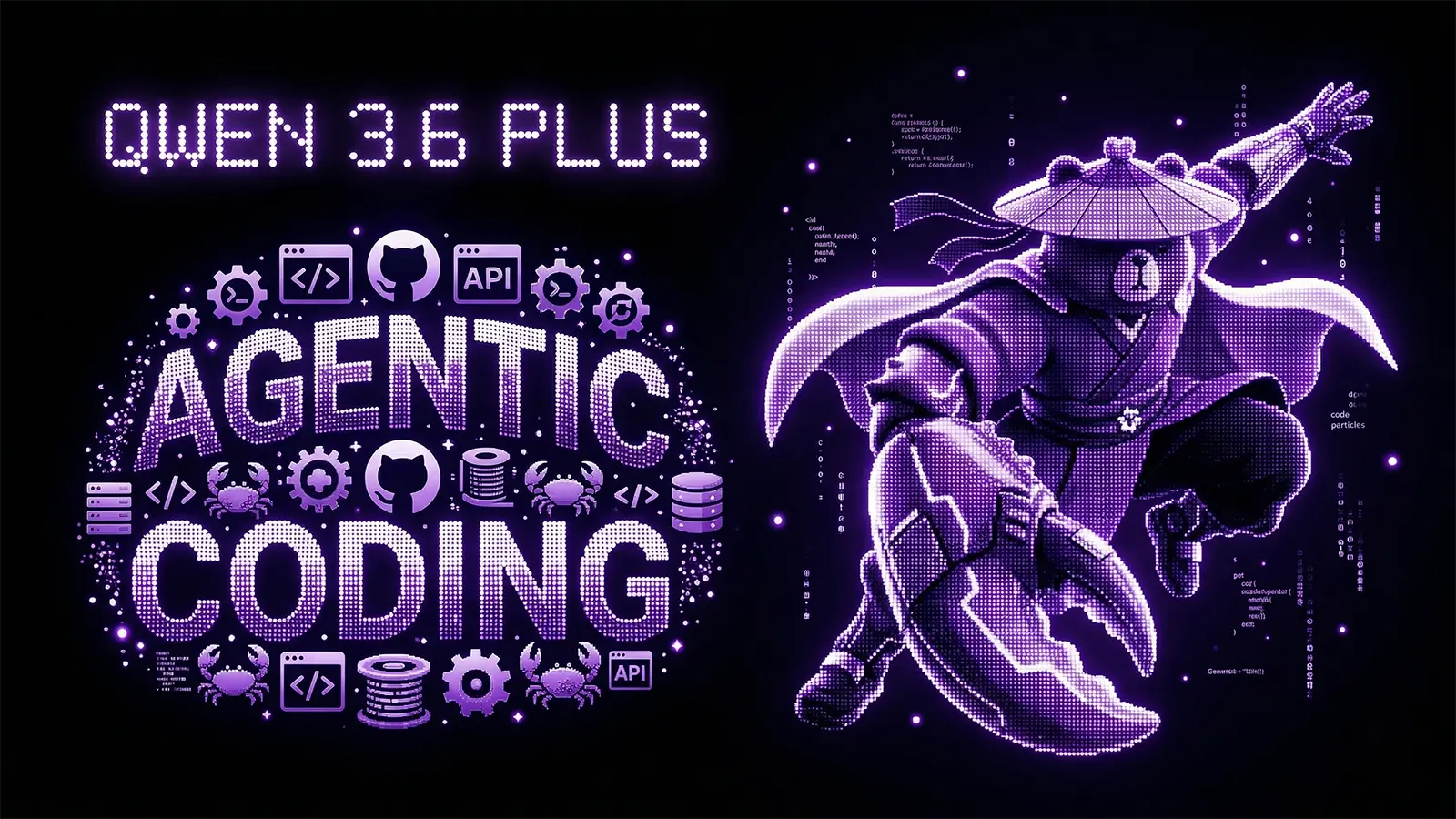 Ein Qwen 3.6 Schaubild mit Agentic Coding