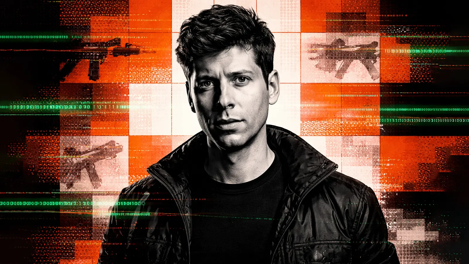 Sam Altman als Portrait