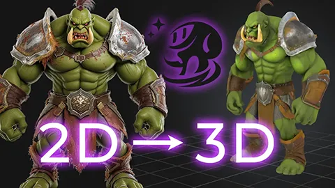 3D Modelle mit KI für 3D Druck und Gaming - Meshy AI Tutorial 2025