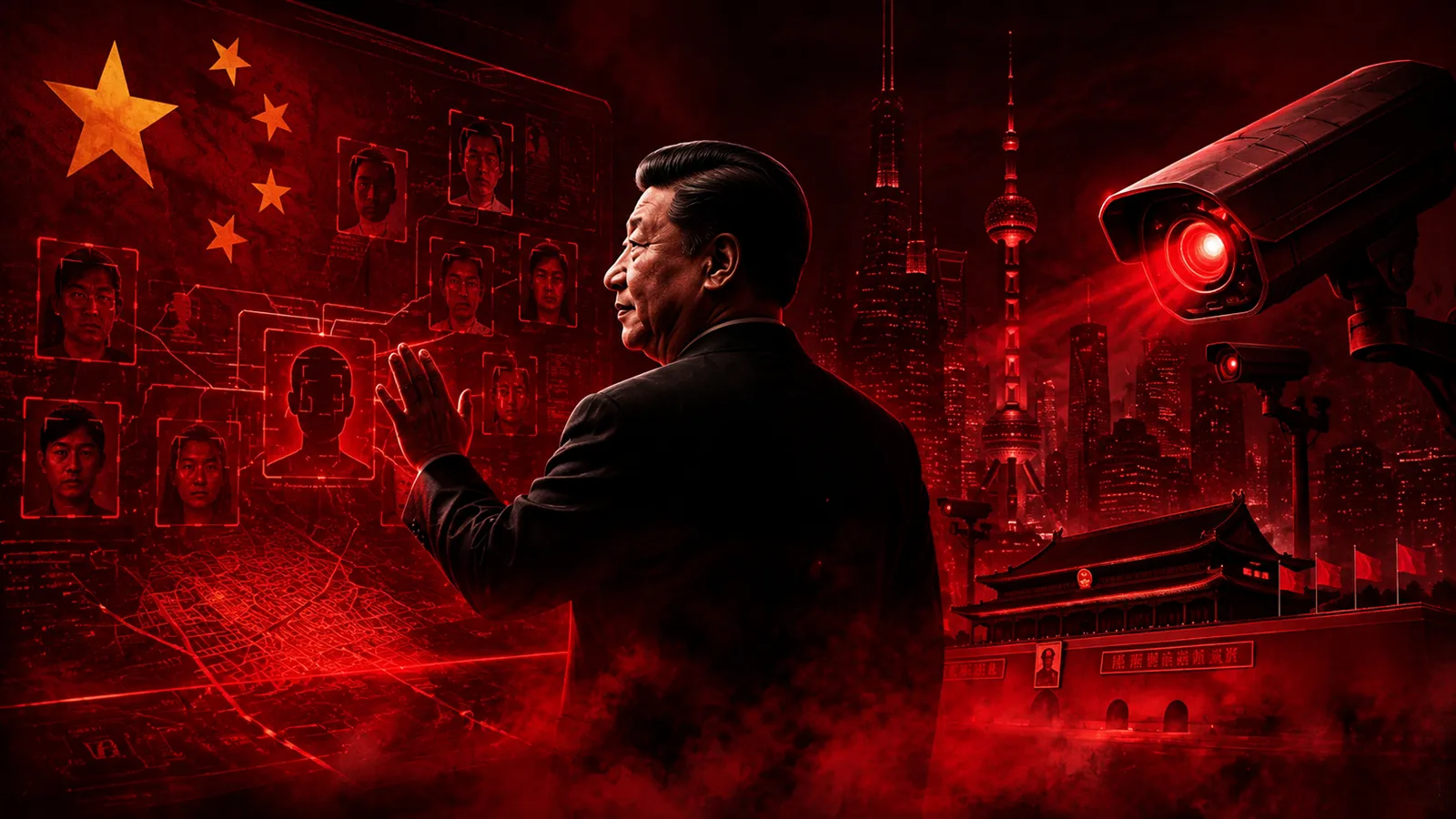 Xi in einem Minority Report Szenario