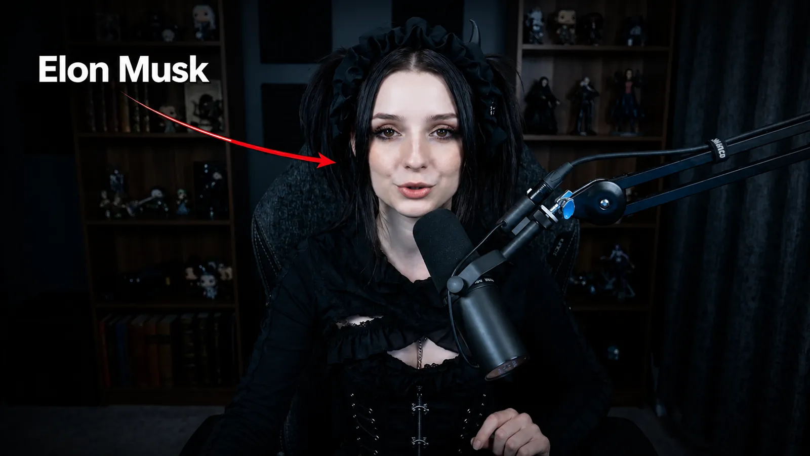 Eine Ki-Streamerin