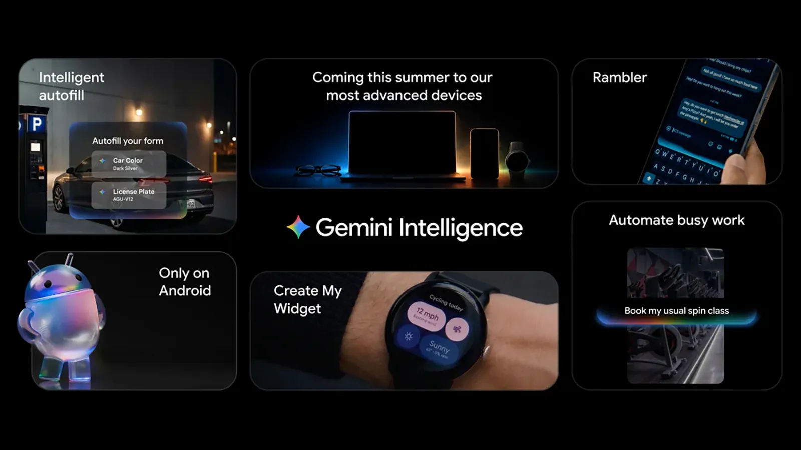 Gemini Intelligence im Einsatz