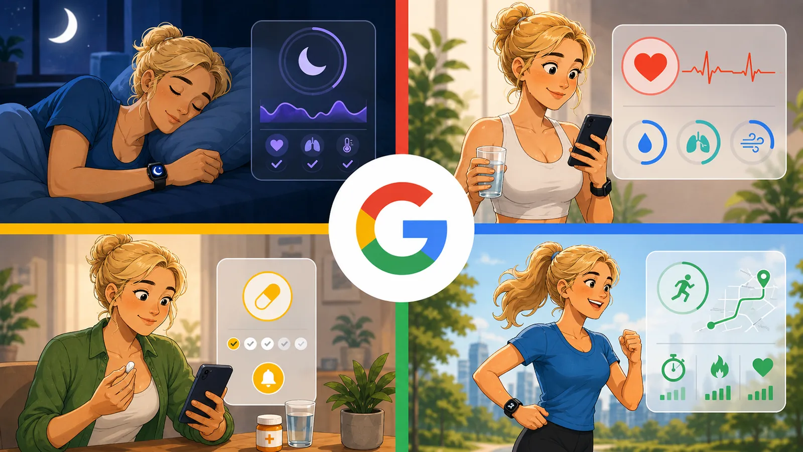 Google Health Coach Situationen
