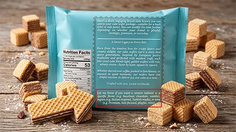 Keks-Hersteller druckt ChatGPT Antwort auf sein Produkt