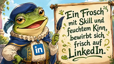 Frosch-Gedichte enttarnen KI-Bewerber auf LinkedIn