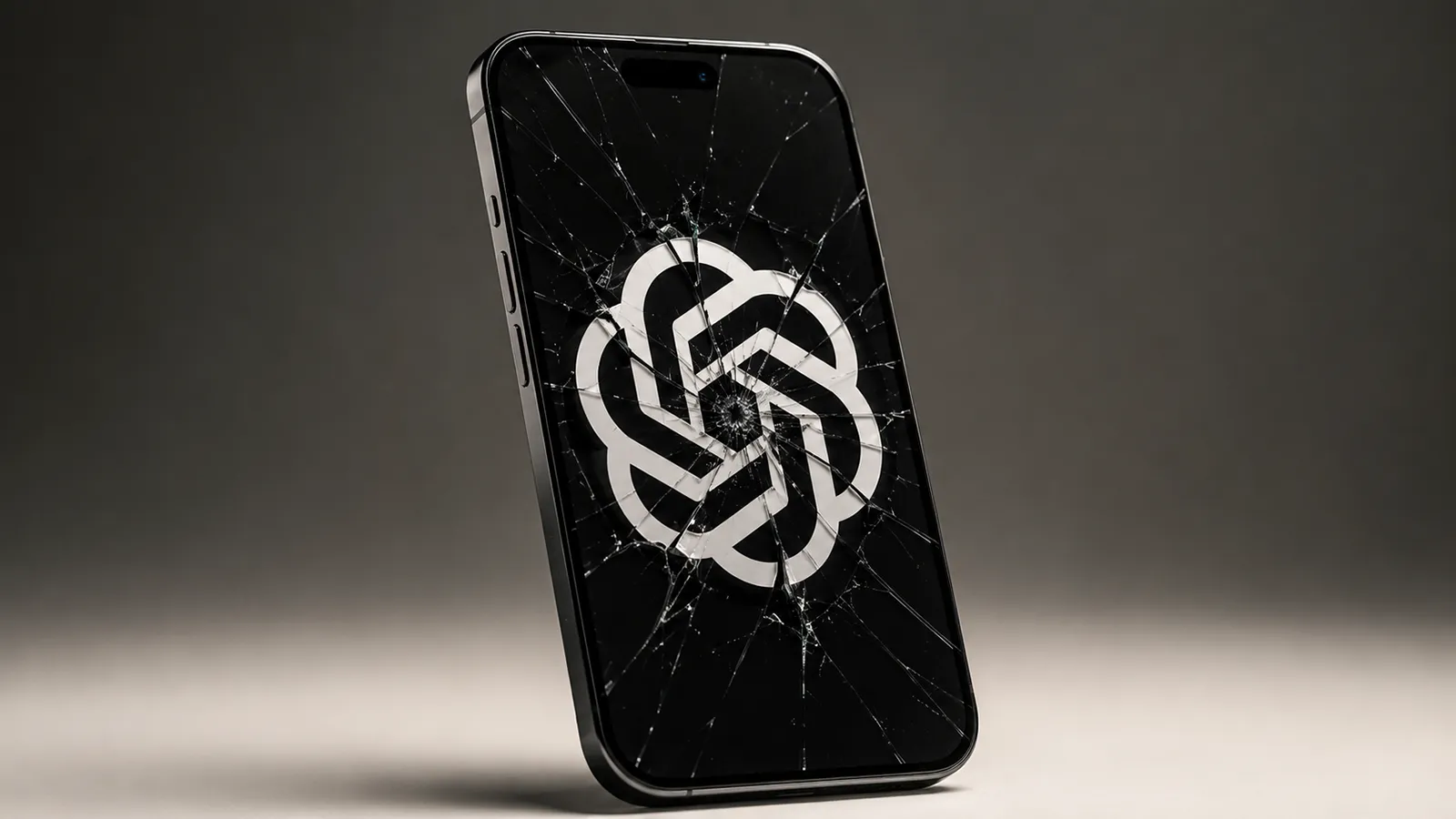 Ein kaputtes IPhone 17 