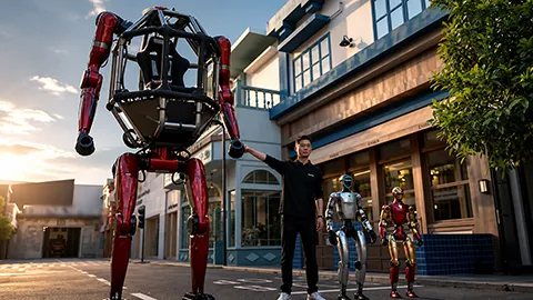 Transformers wird Realität mit dem Unitree GD01