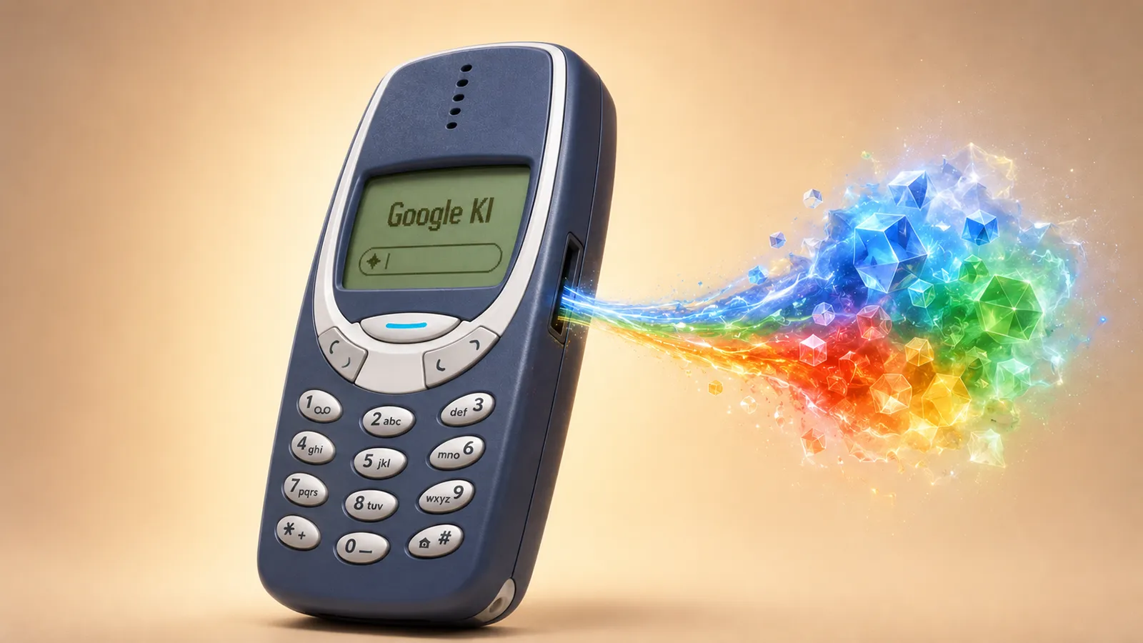Google Gemma im Nokia 3310