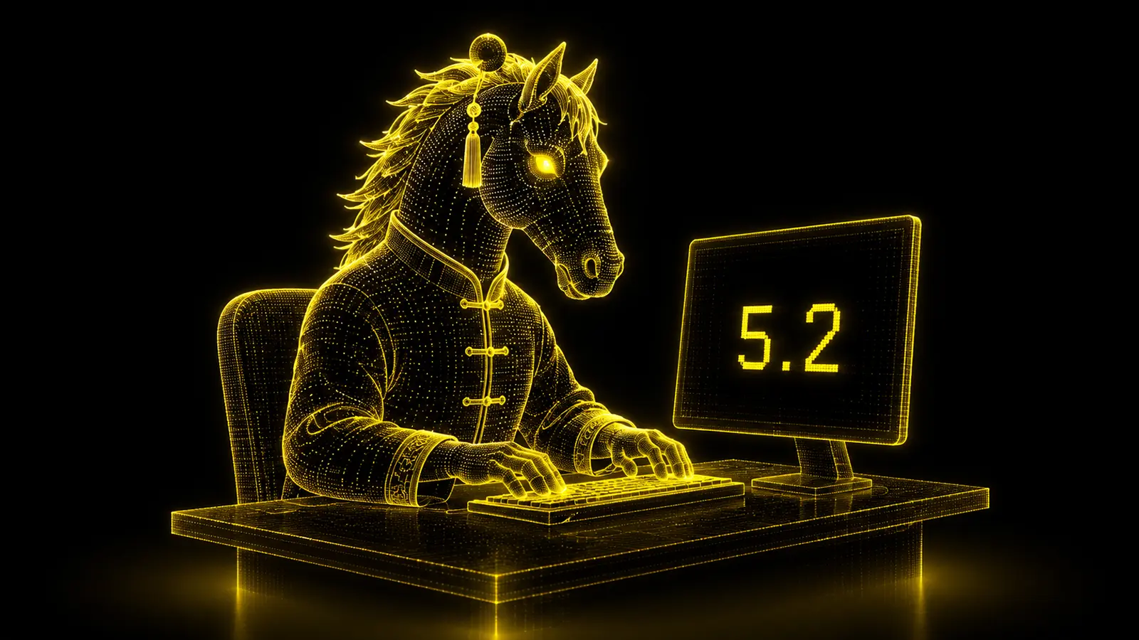 Ein GLM Pferd programmiert