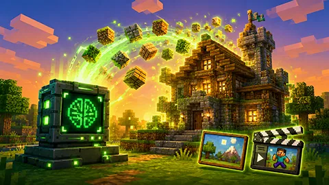 KI baut komplette Städte in Minecraft