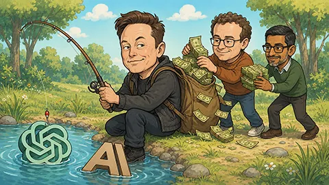 Elon Musk klaut bei Anthropic und wird dafür belohnt