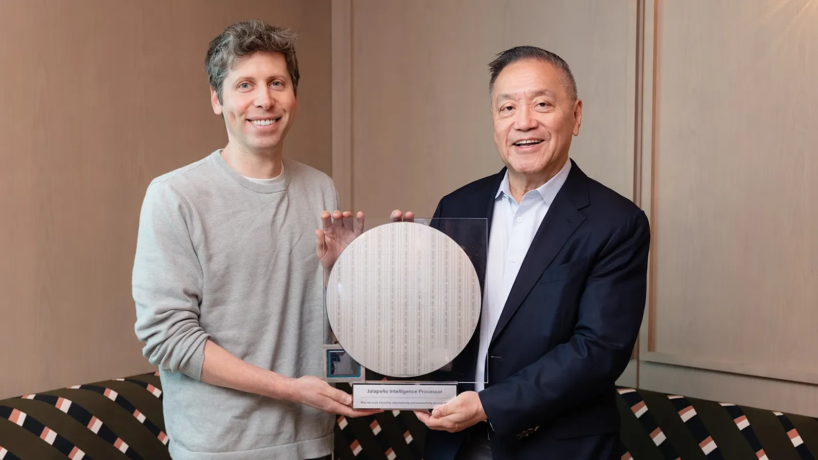 Sam Altman stellt KI-Chip vor