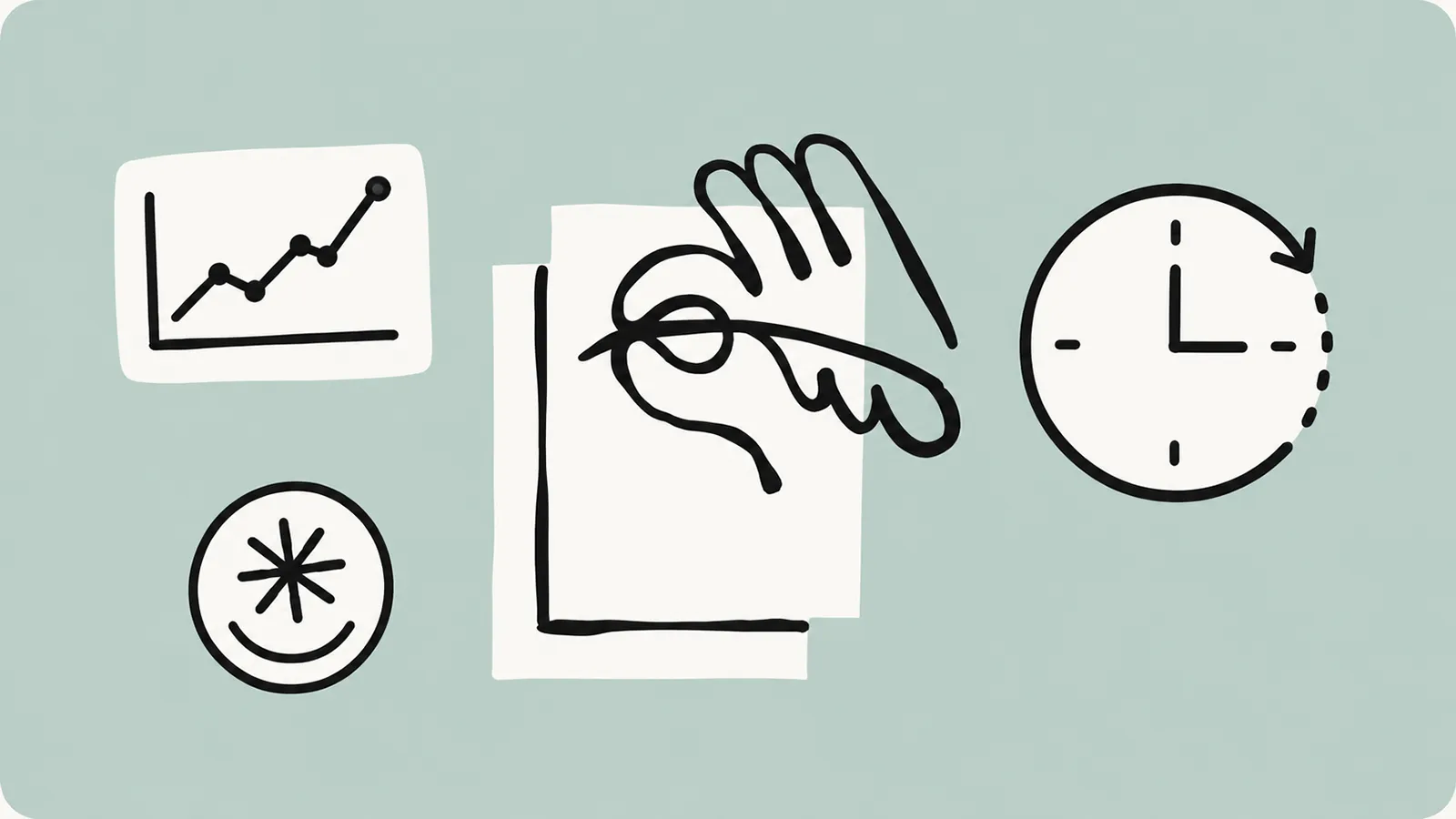 Anthropic Infografik mit Symbolen