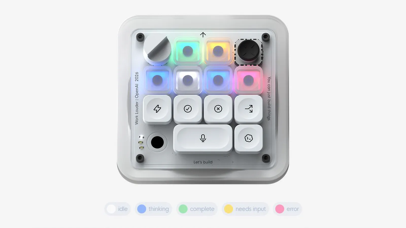 Eine OpenAI Codex Tastatur