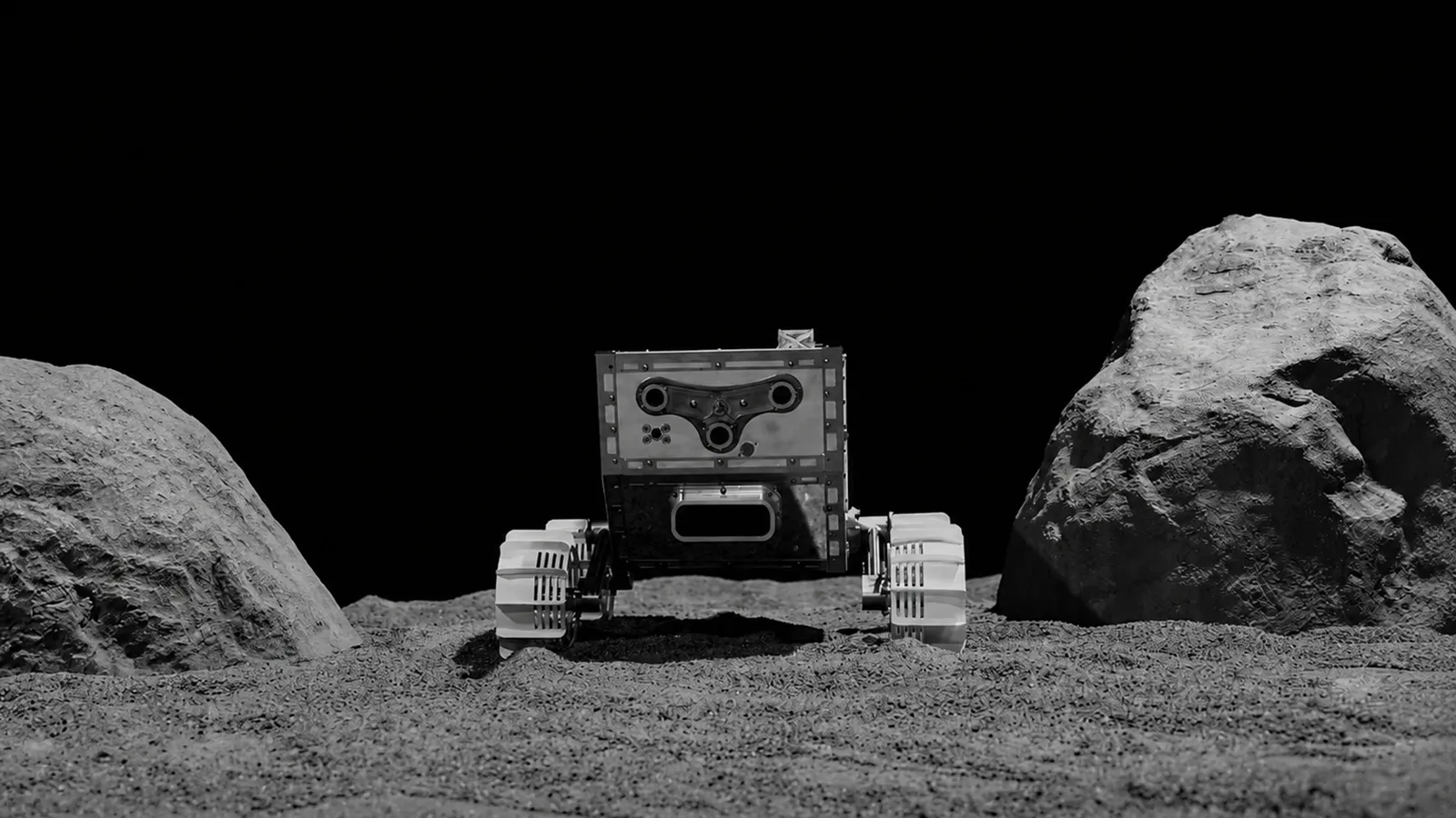 Ein Rover auf dem Mars