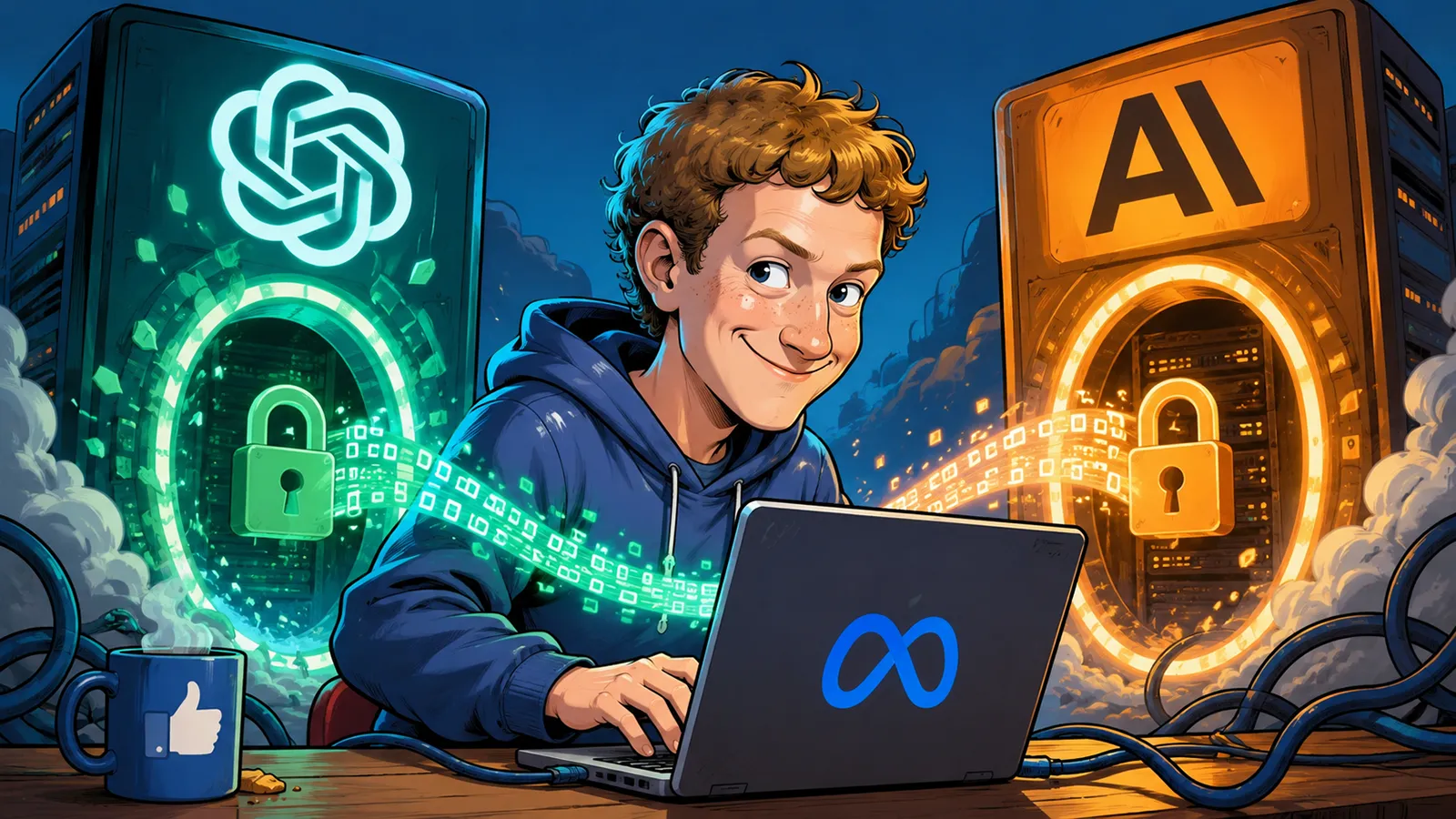 Zuckerberg manipuliert fremde Systeme