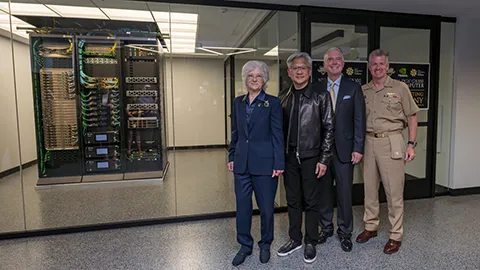 Nvidia baut neuen KI Supercomputer für die US Marine
