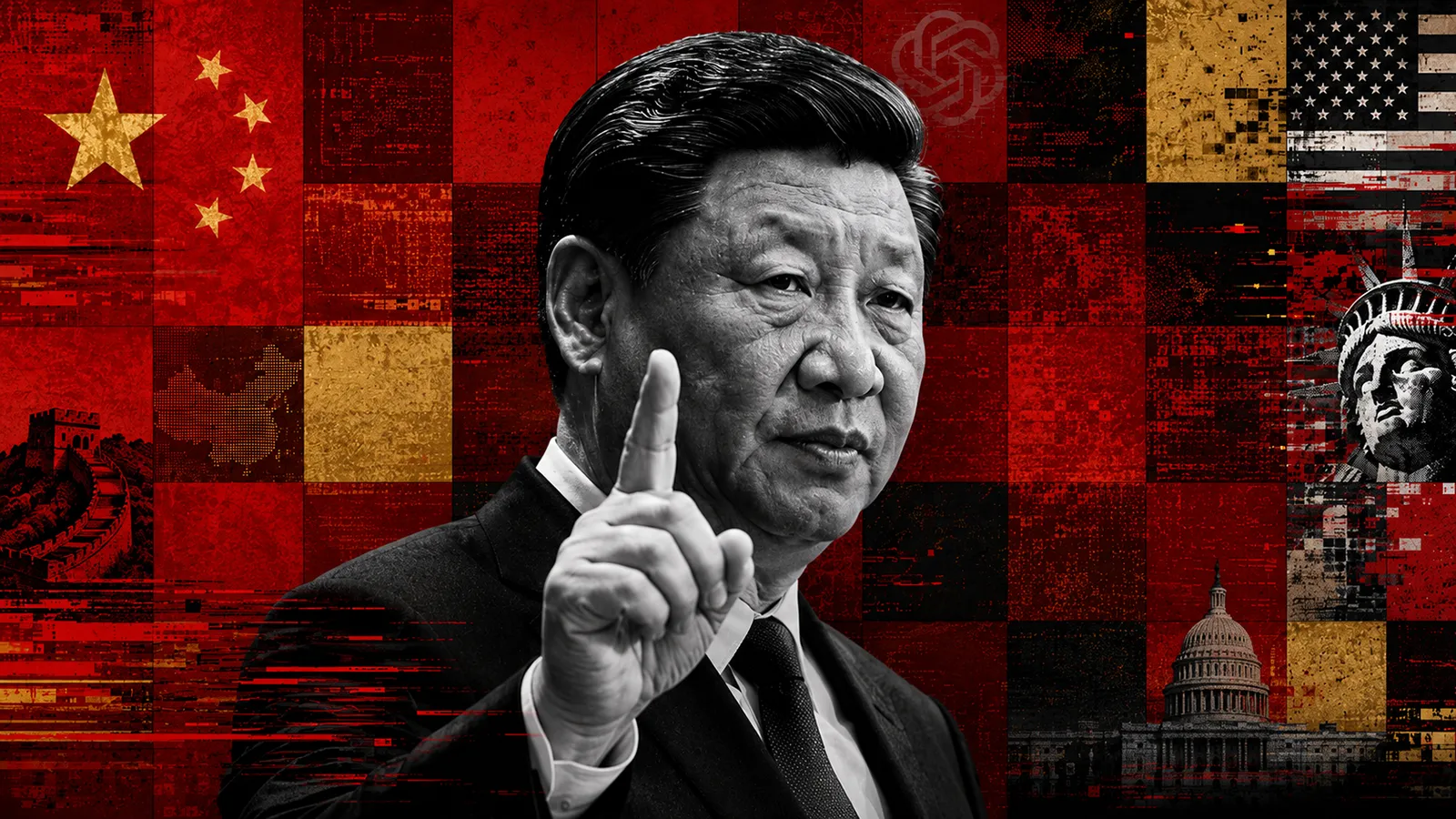 Xi hebt den Finger gegen US KI