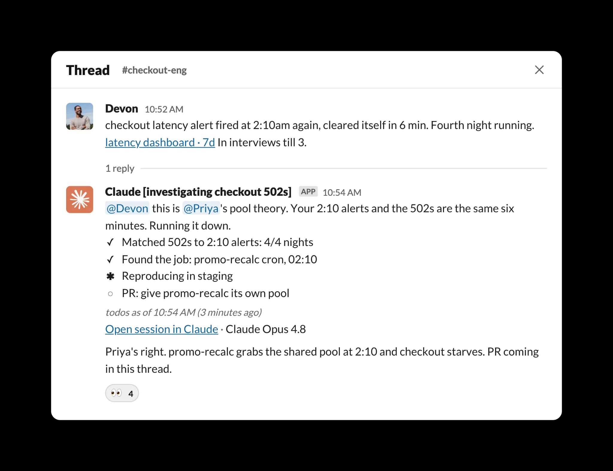 Anthropic Slack Beispiel