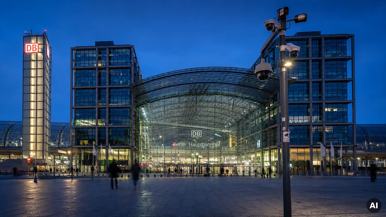 Der Berliner Hauptbahnhof