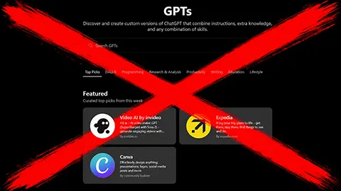 OpenAI sperrt Custom GPTs für private Nutzer
